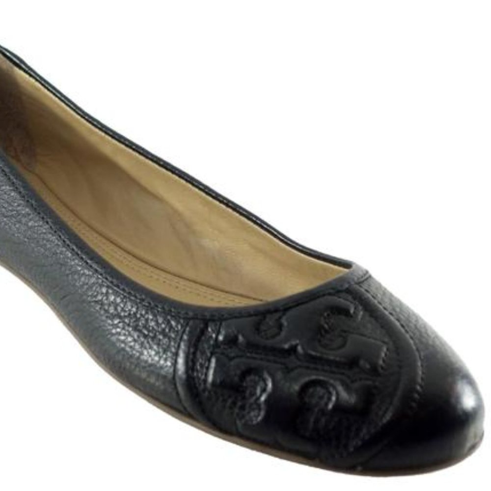 Tory Burch Ruby Ballet - Black Size 7